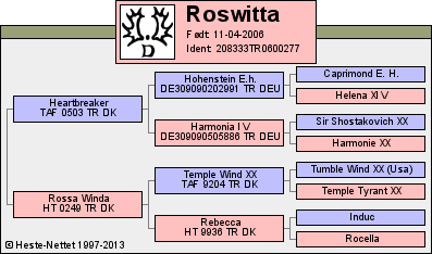 Stamtavle Stamtavle